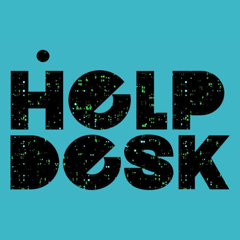 helpdesk support informatique geek ordinateur geek