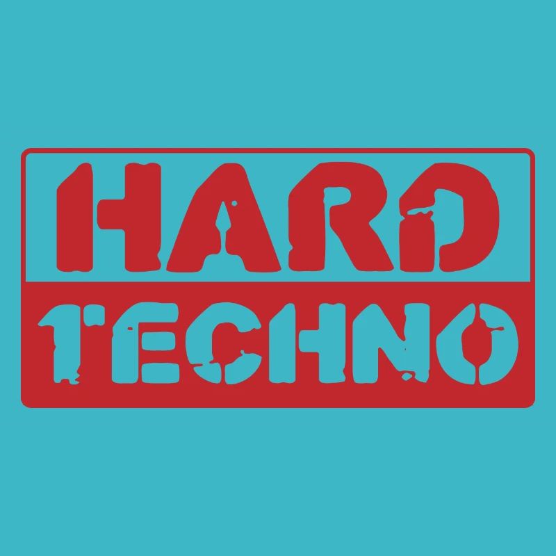 Hard Techno Stencil Red Remix