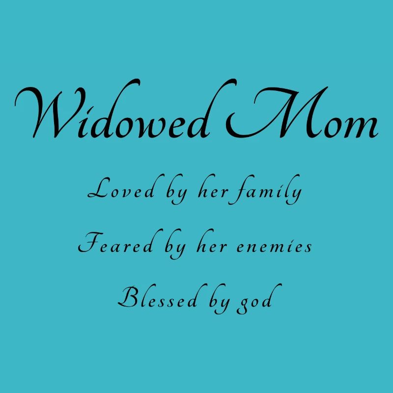 verwitwet Mama Spruch