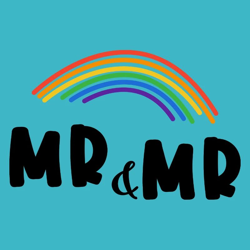 Herr und Herr Homo-Ehe. Geschenk