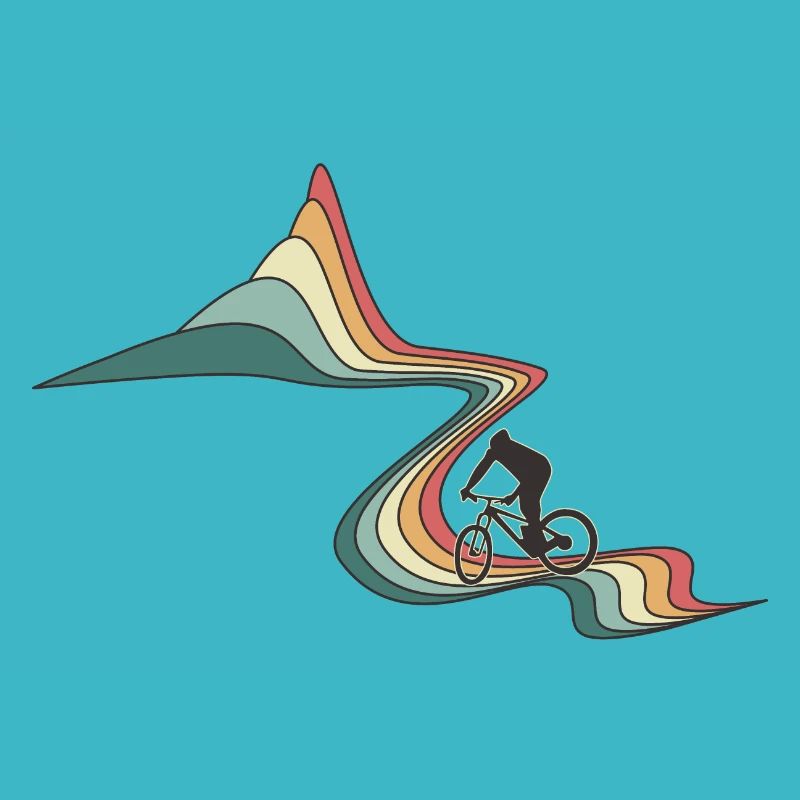 Biken Regenbogenstraße