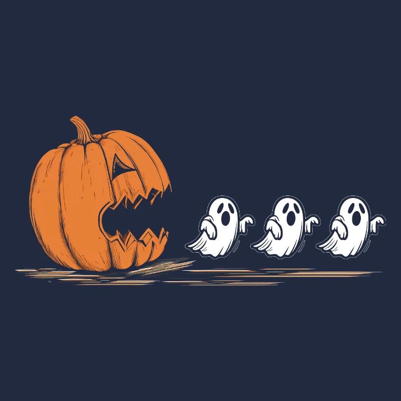 Cracking Pumpkin Ghost Parade