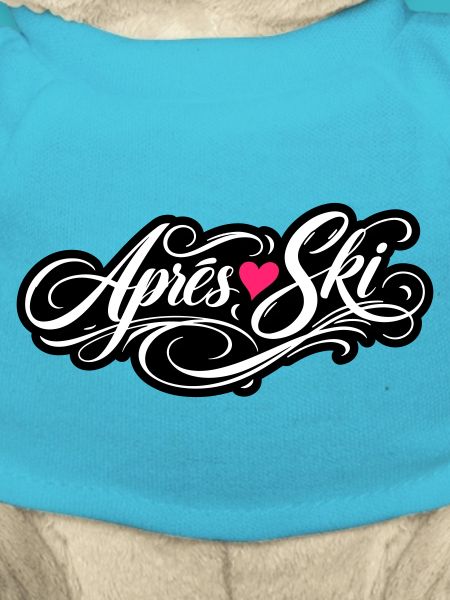 Après-ski heart love