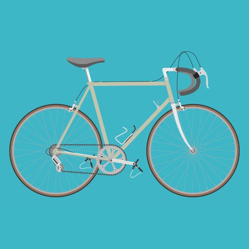 Vélo de course rétro / vélo de course vintage