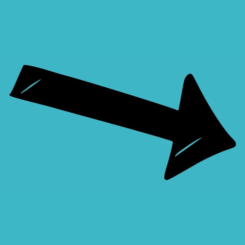 Arrow drawing sketch black