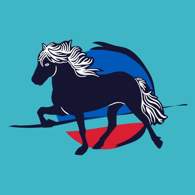 Islandpferd Reiter Grafik Pferd Reiten