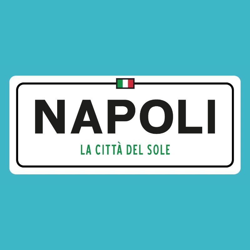 Panneau toponymique Napoli