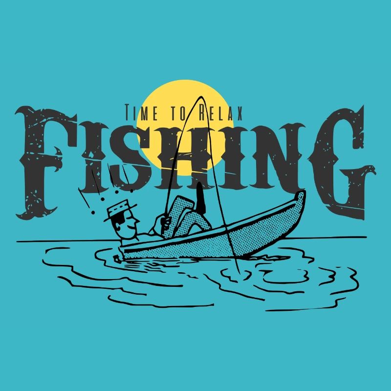 Il est temps de se détendre en pêchant