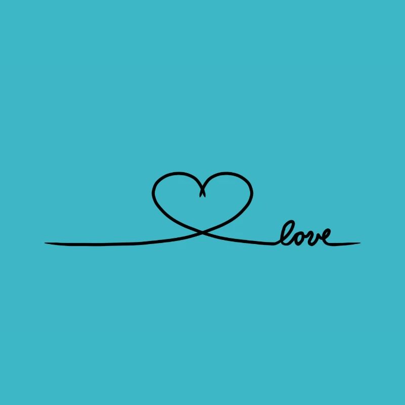 Lettrage d'amour