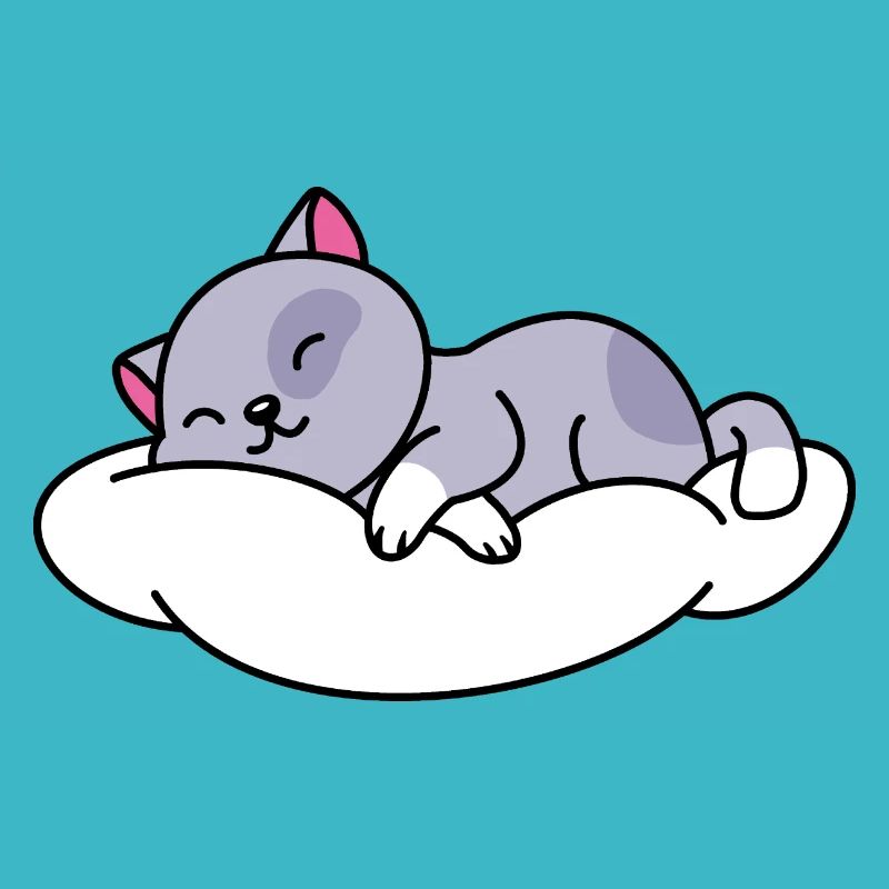 Katze Schlafen Niedlich