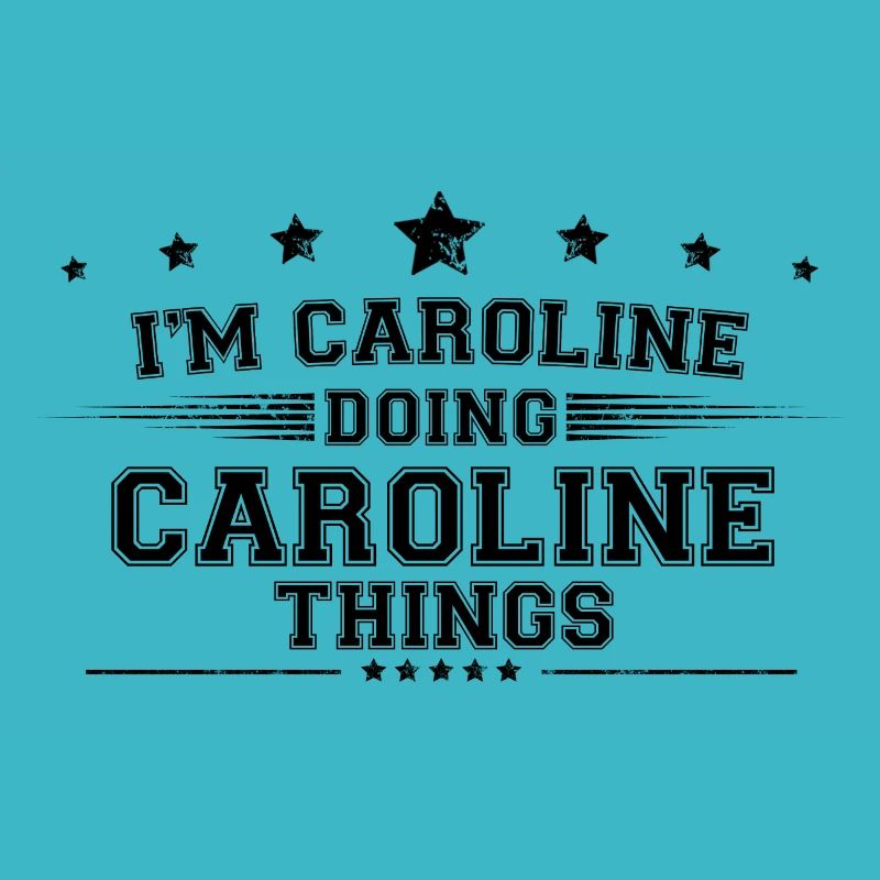 i’m Caroline doing Caroline things