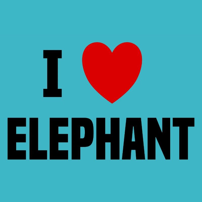 I love Éléphant