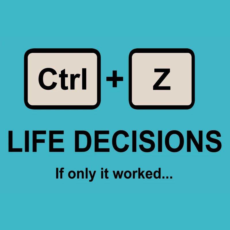 Ctrl + Z Life Decisions