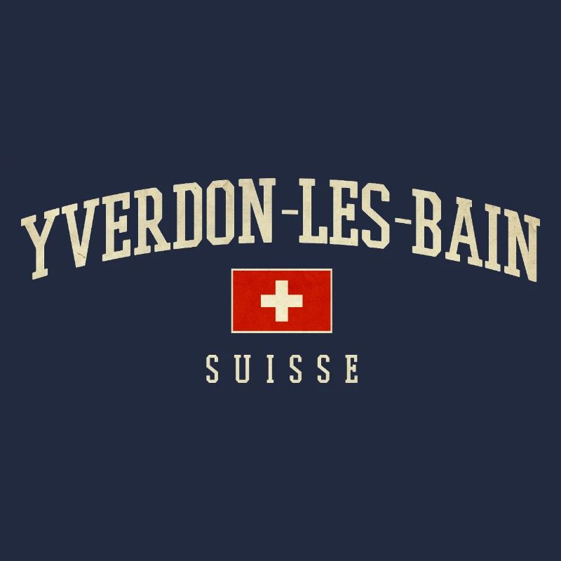 Yverdon-les-Bains Schweizer Emblem