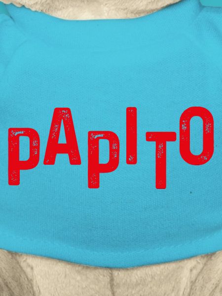 Papito Distressed Red Letters