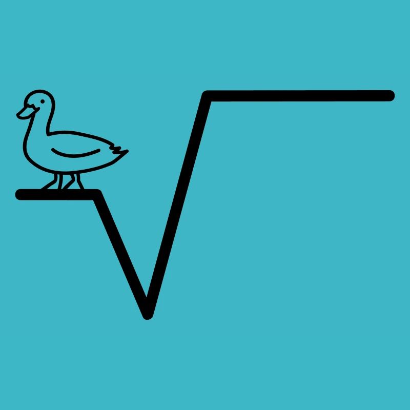 Mathe Ente Wurzel Schule, Uni Witze