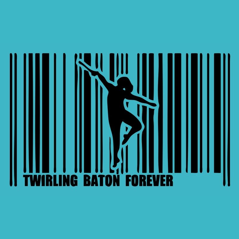 Barcode-Tänzer wirbelnden baton1