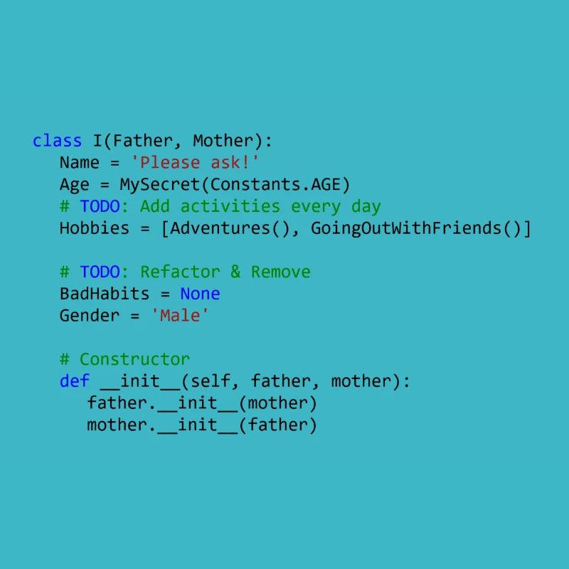 Je suis un cours de python