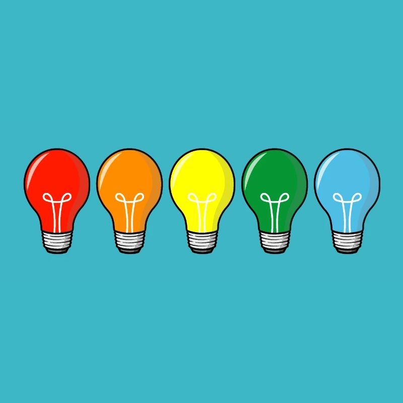 colored light bulbs