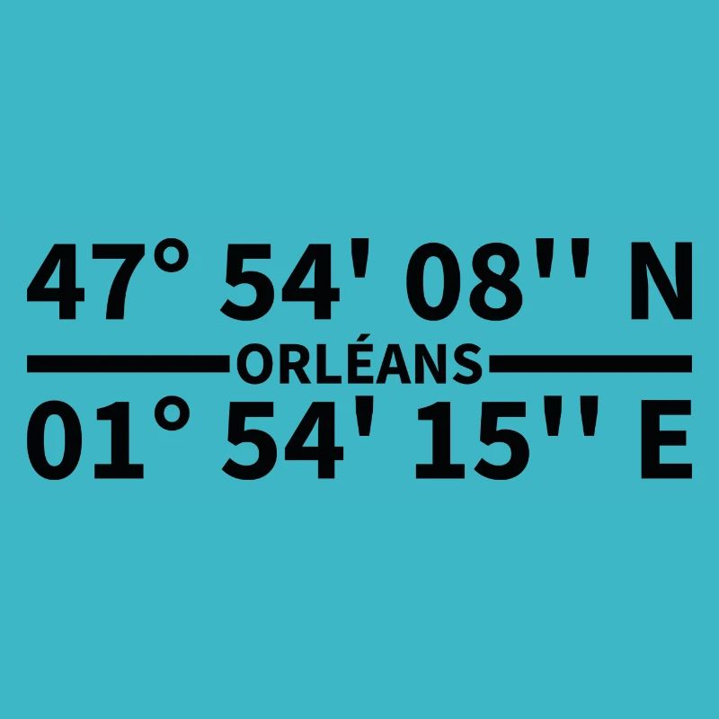 Orléans coordinates