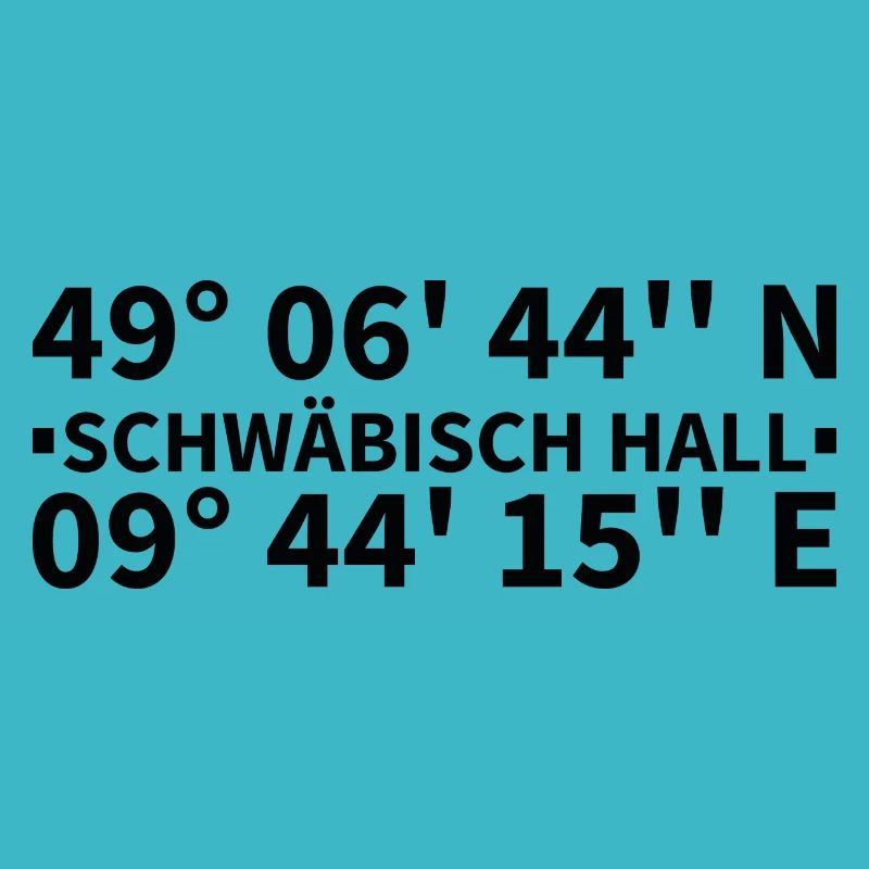 Schwäbisch Hall Coordinates