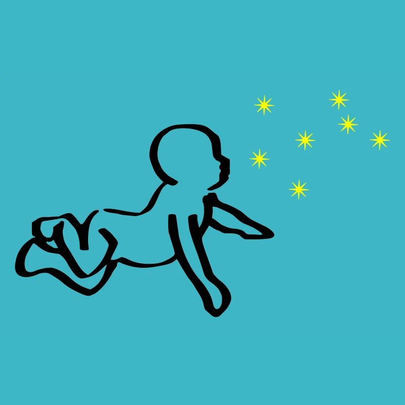 ReNaissance bébé noir Phoenix jaune