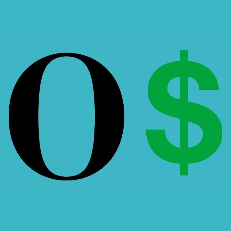 Buchstabe o Dollar