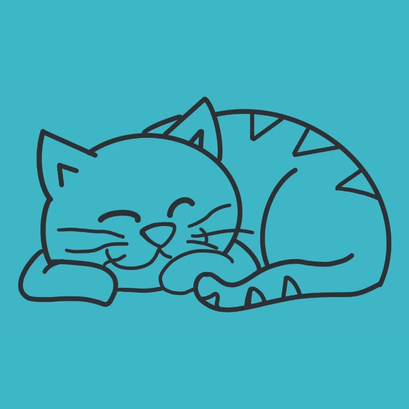 Sleeping cat