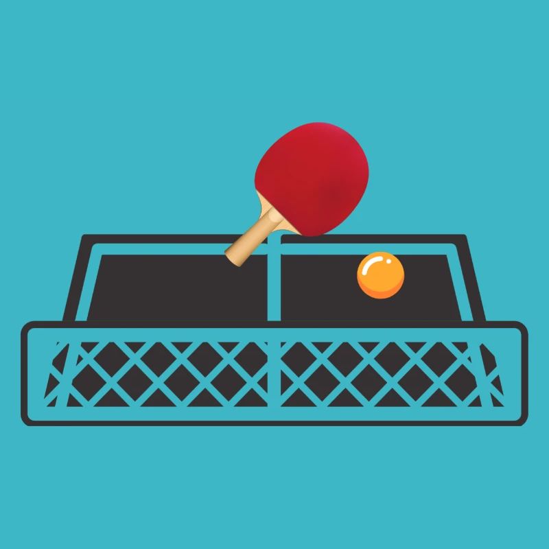 Ping-pong de table batte de balle