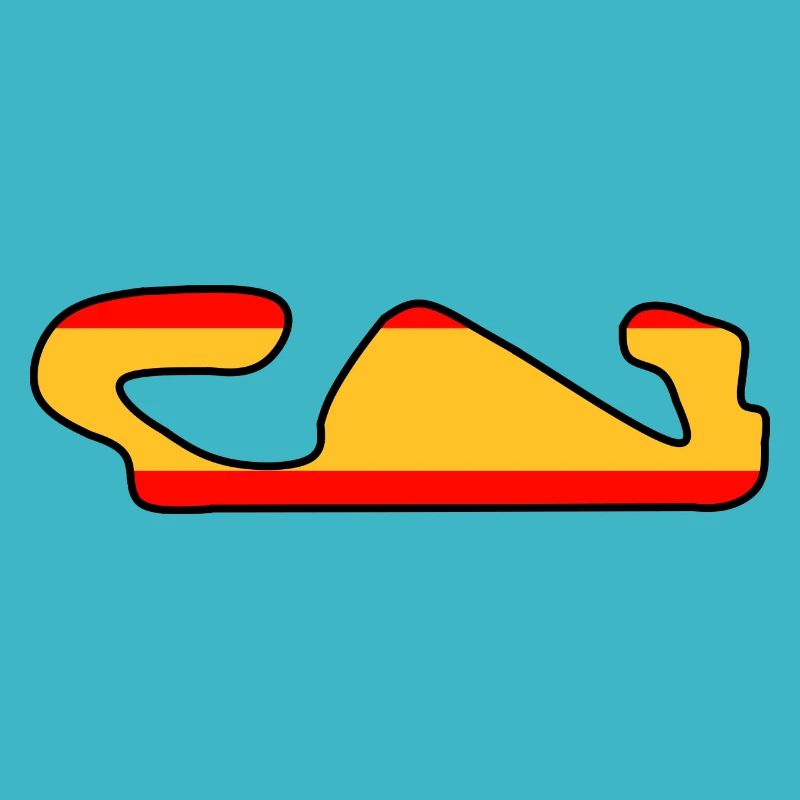 Piste de course en Espagne