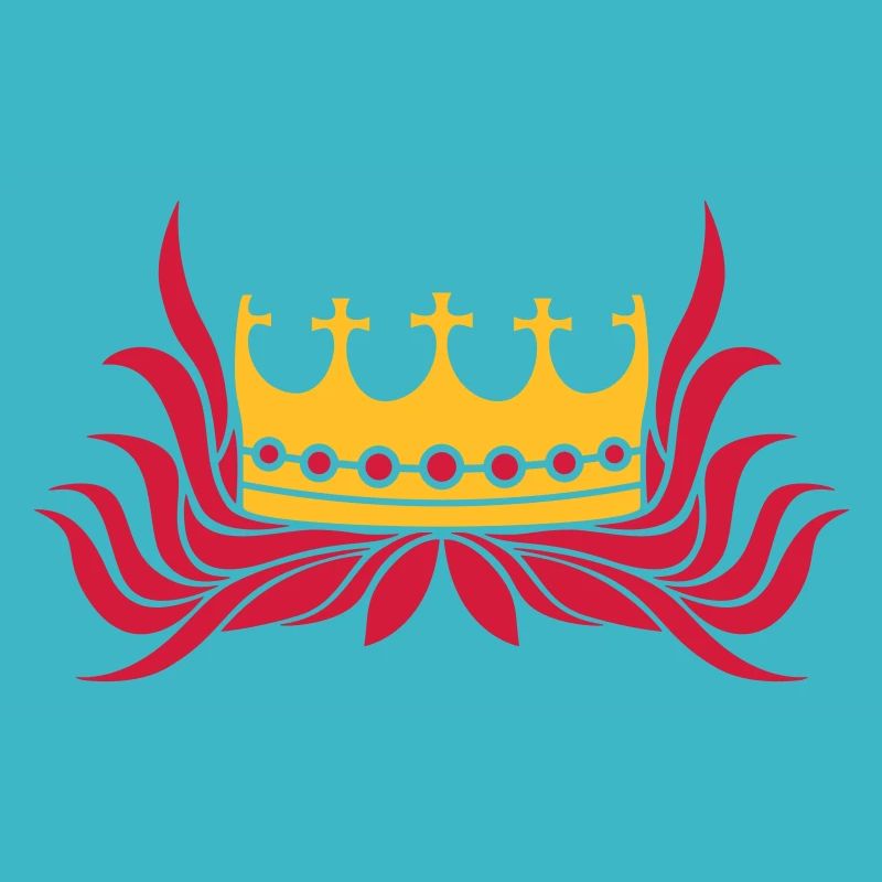 Red Hair Queen Crown