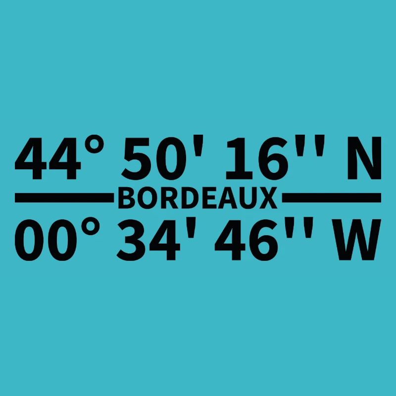 Bordeaux coordinates