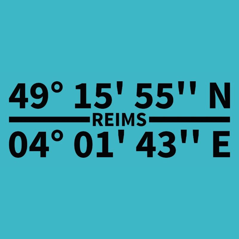 Reims coordinates