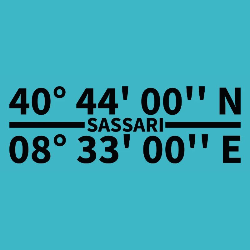 Sassari coordinates