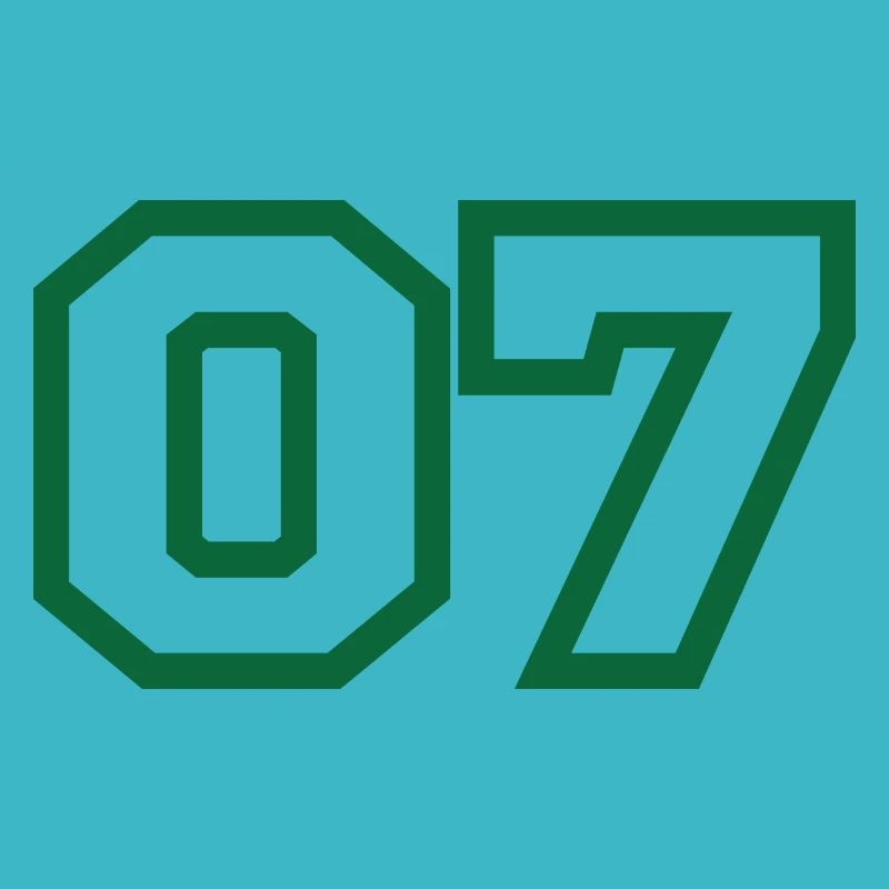 Number 7 Green Sport