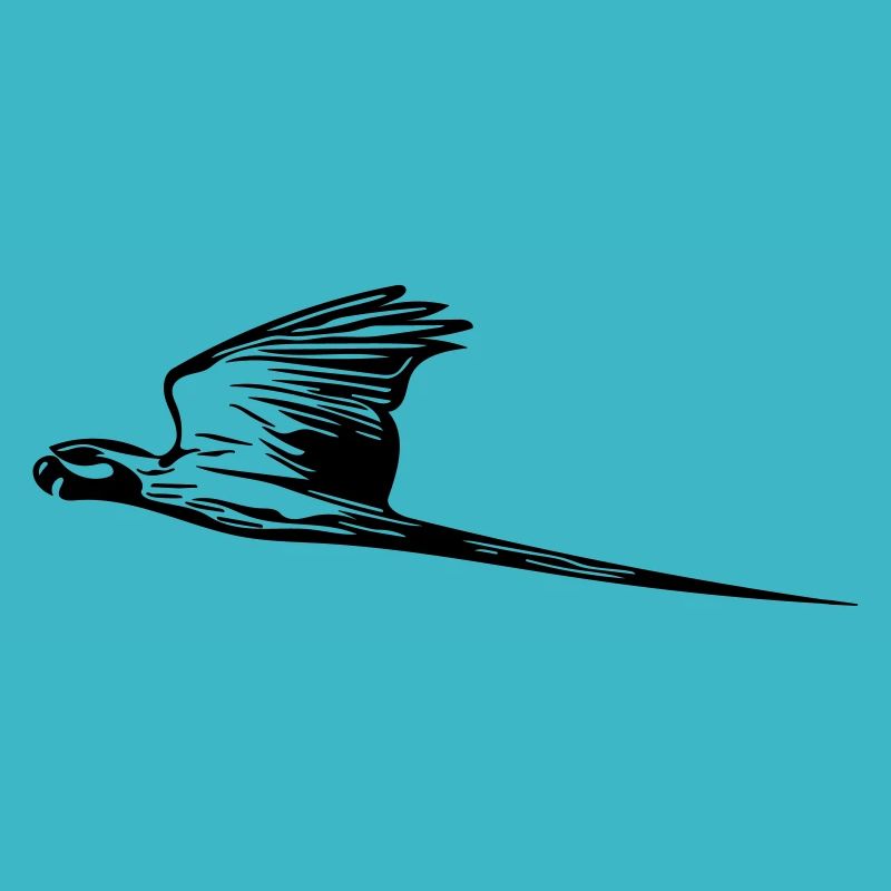 Parrot in express flight
