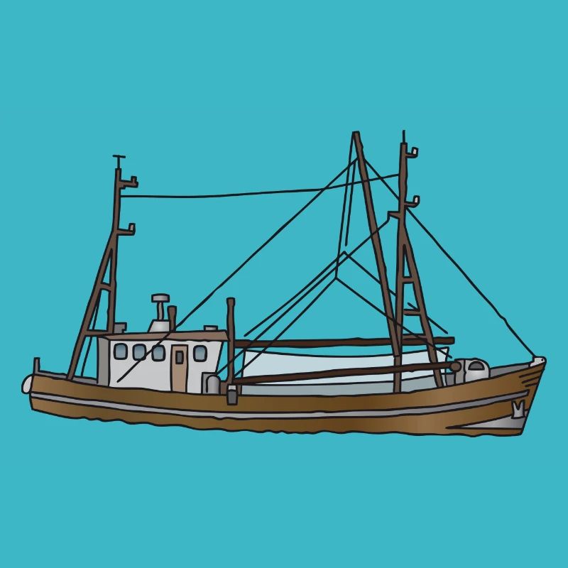 Bateau de pêche c