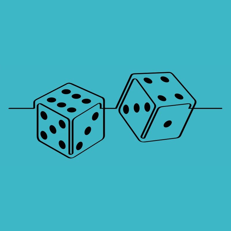 Dés, dés. Jeu, jeu, argent