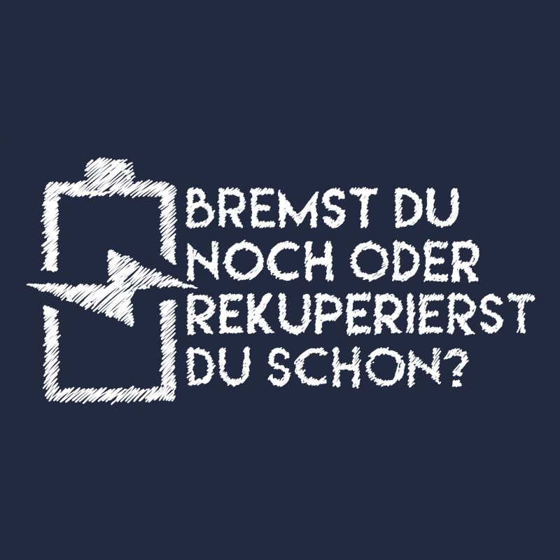 Bremst du noch oder rekuperierst du schon?