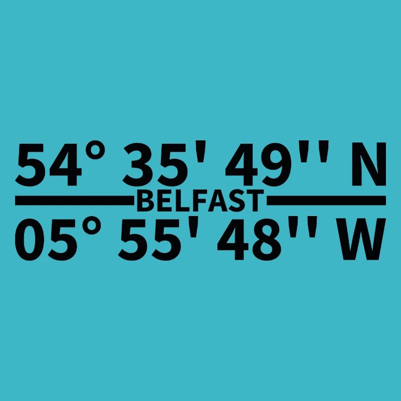 Belfast coordinates