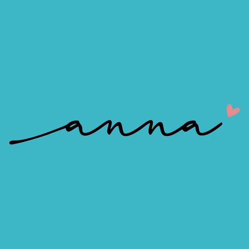 Anna Cursive Name