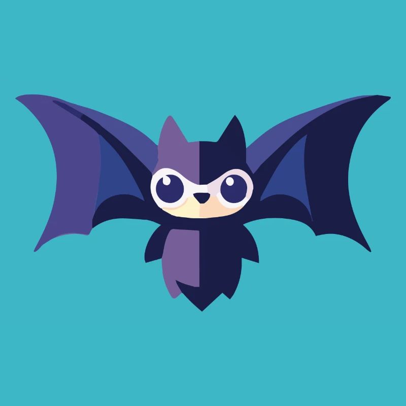 Fledermaus mit Gesicht
