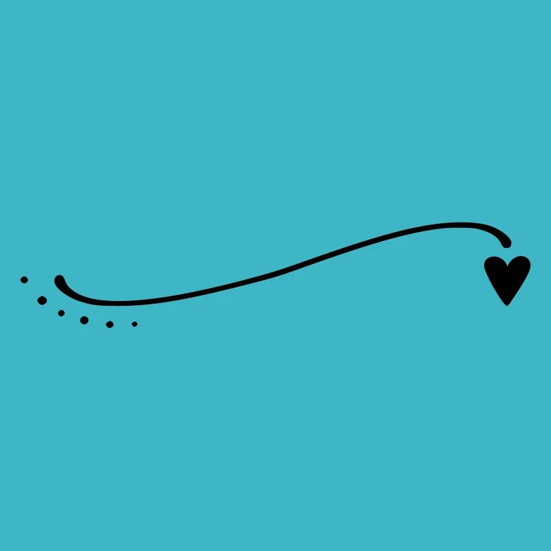 Curved Heart Line