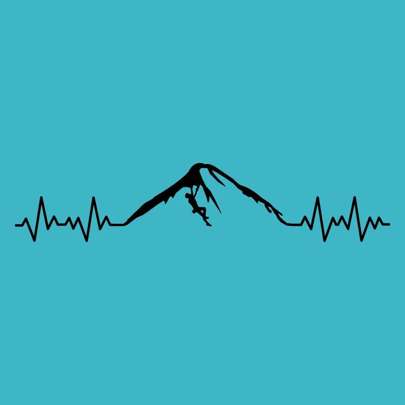klettern berge EKG