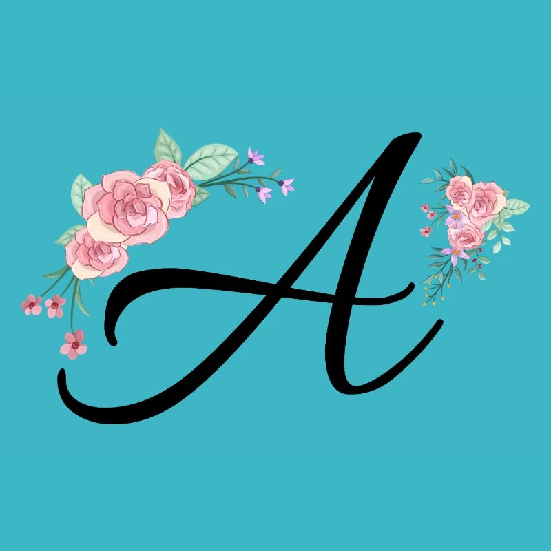 Lettre a fleurs