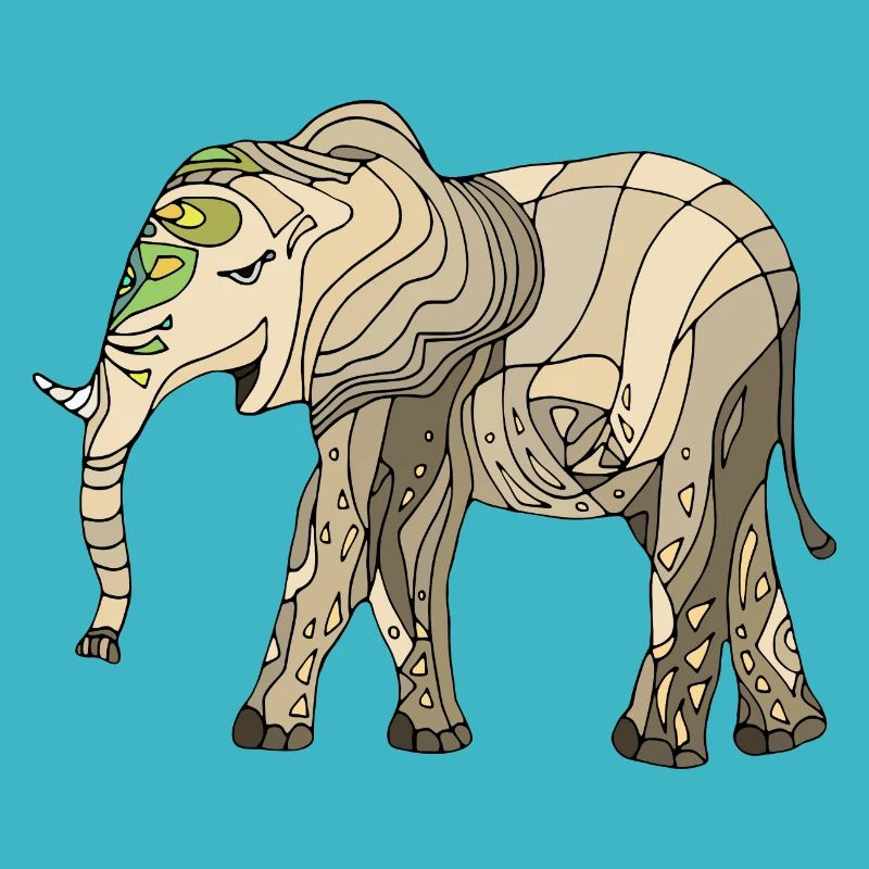 Elephant fortunately