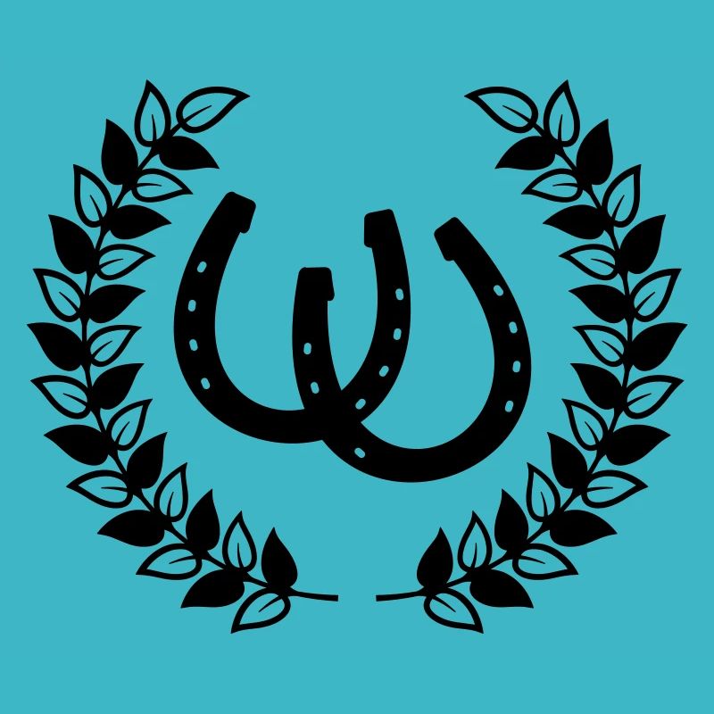 horseshoes wreath