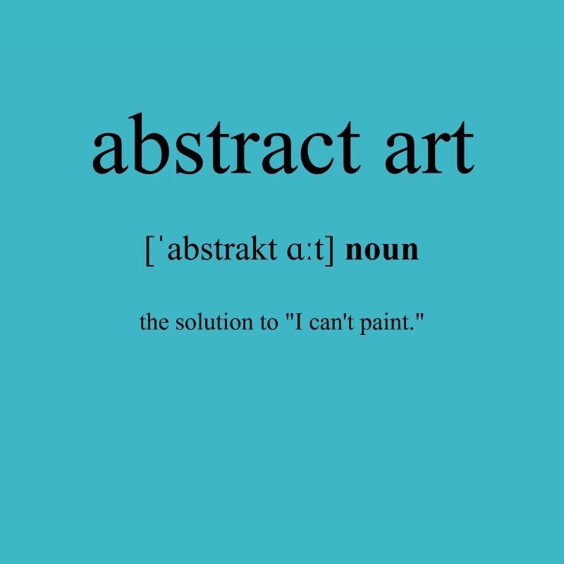 Art abstrait (abstrakte Kunst) Définition