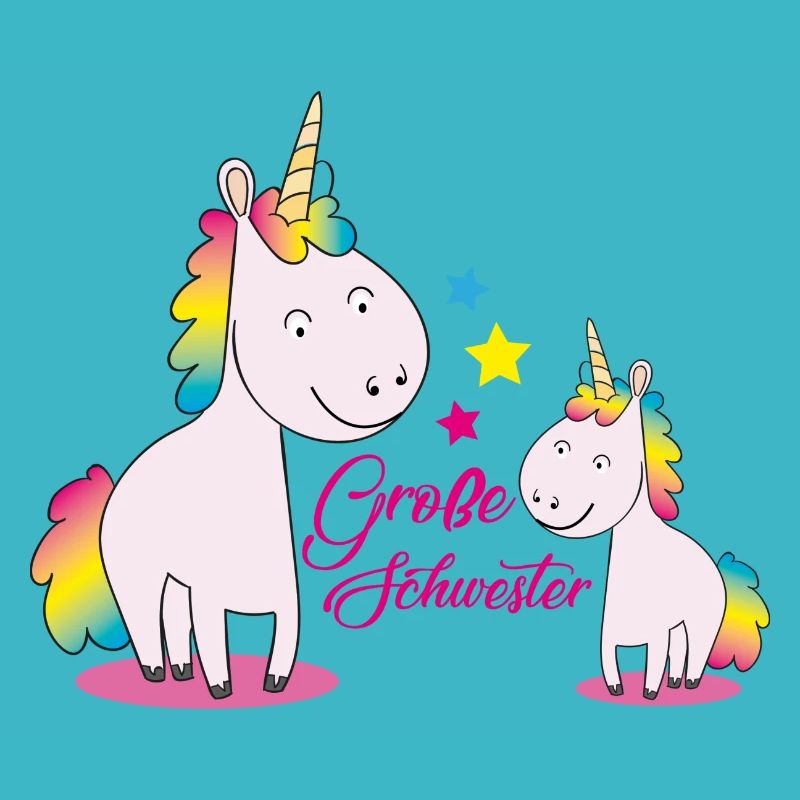 Große Schwester Einhorn