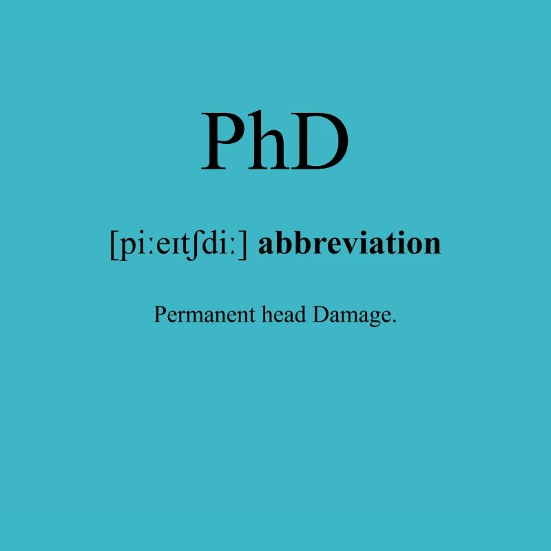 PhD (Promotion) Definition Dictionary